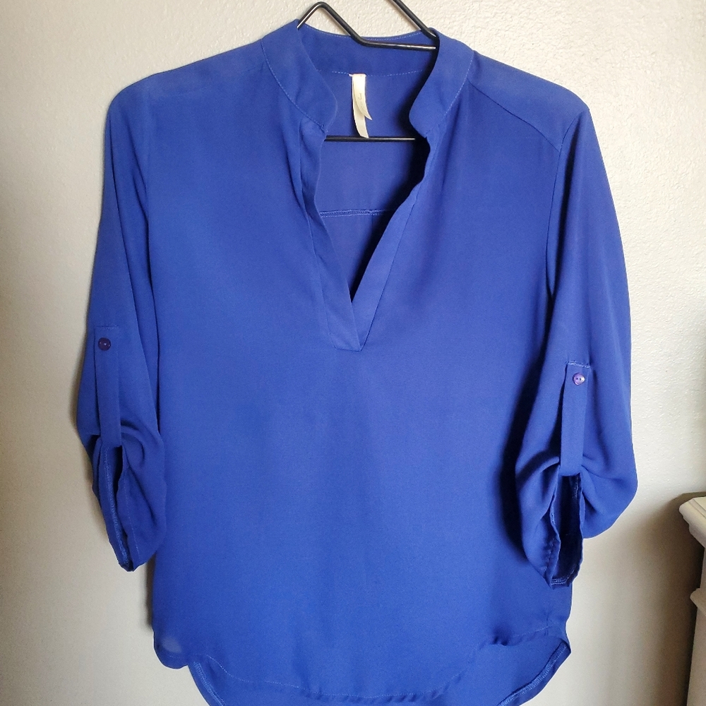 Women's Royal Blue Top - Small